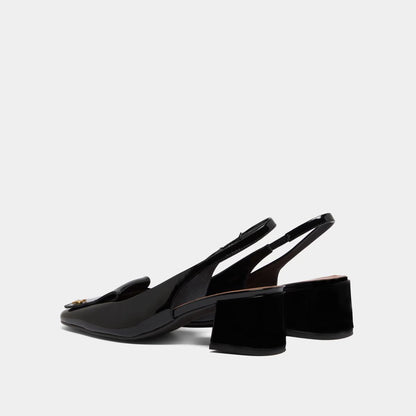 Escarpins Daiki Vernis Noir