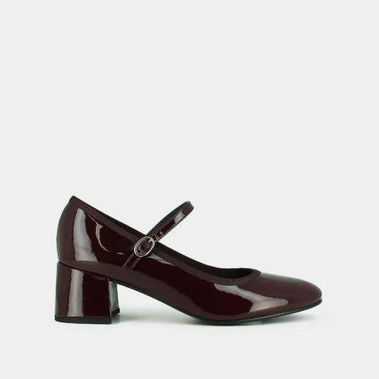 Salomes/babies Dalmatie Vernis Bordeaux