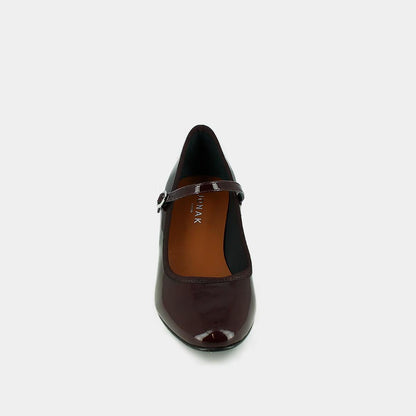 Salomes/babies Dalmatie Vernis Bordeaux