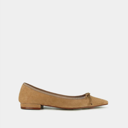 Ballerines Damo Velours Camel