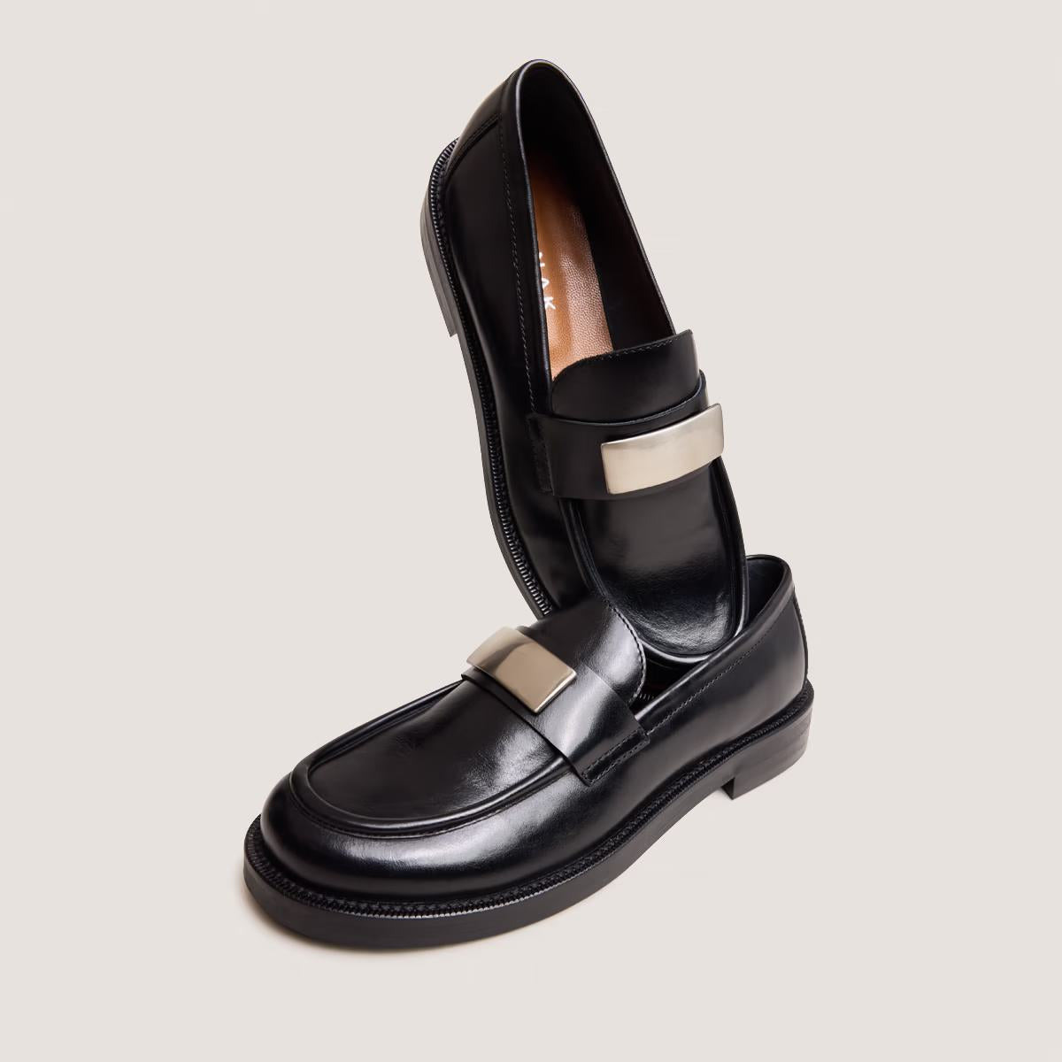 Mocassins Danais Cuir Noir