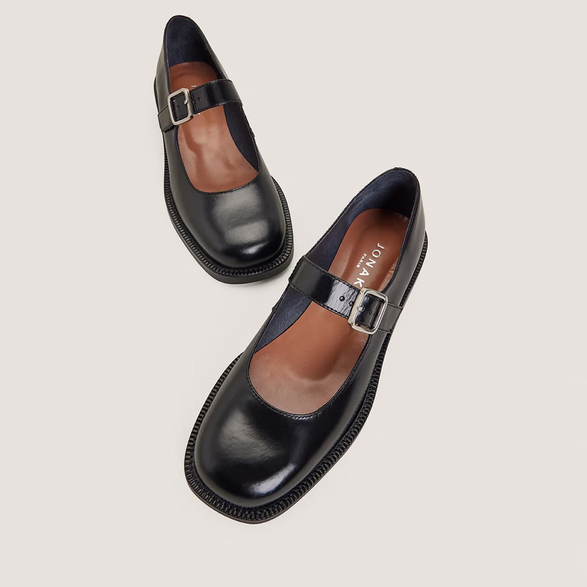 Ballerines Daz Cuir Noir