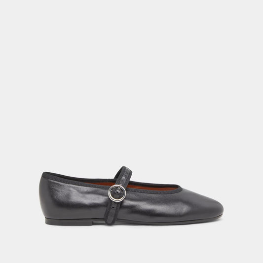 Ballerines Deesse Cuir Noir