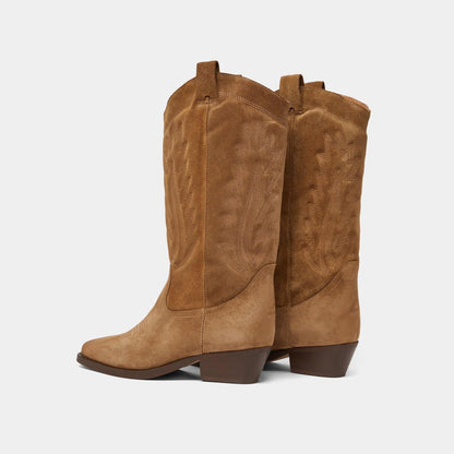 JONAK | Delea Boots - Dark Taupe Taupe-Fonce