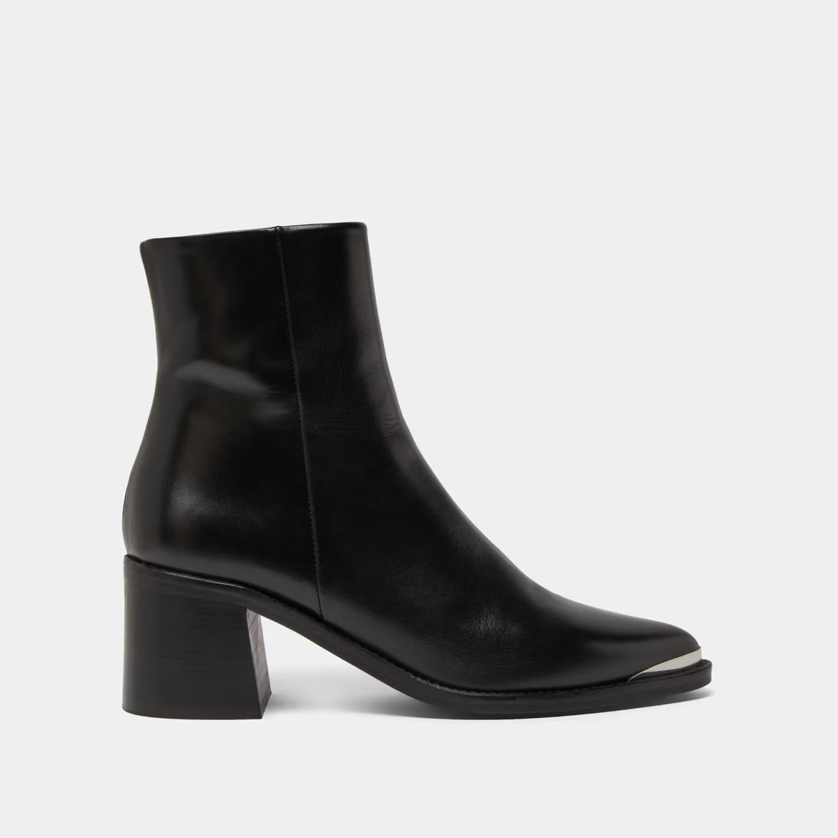Boots Delo Cuir Noir