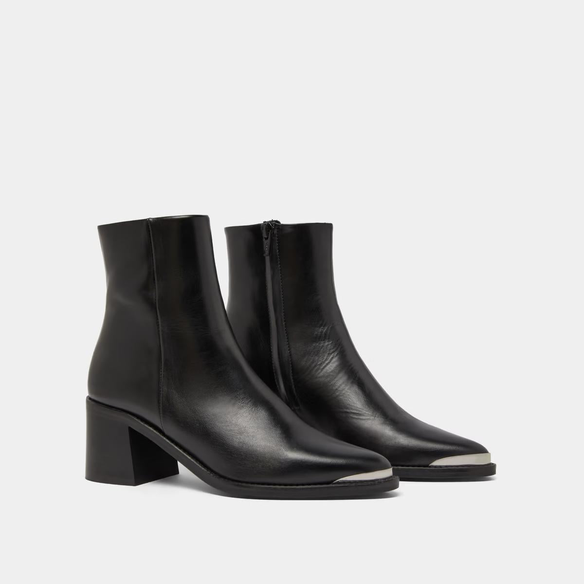 Boots Delo Cuir Noir