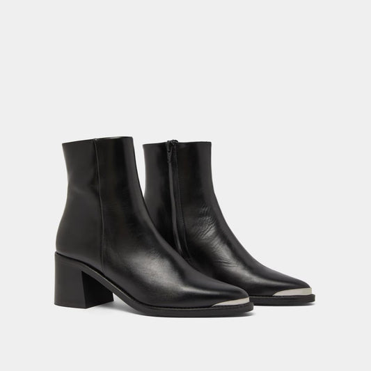 Boots Delo Cuir Noir