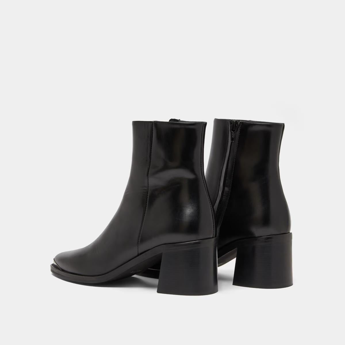 Boots Delo Cuir Noir
