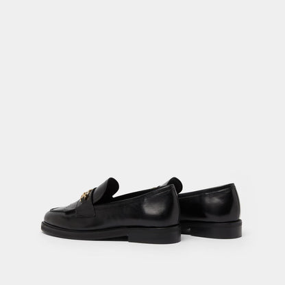 Mocassins Delphes Cuir Noir