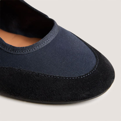 Ballerines Demain Croute/textil Noir-noir