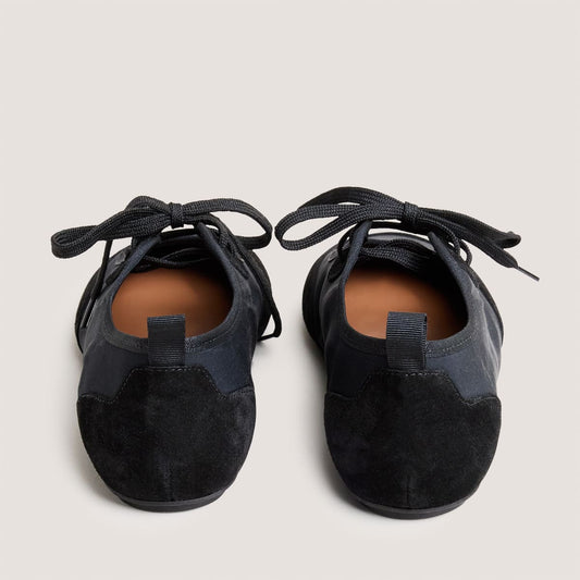 Ballerines Demain Croute/textil Noir-noir