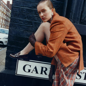 Mocassins Denora Cuir Glace Marron