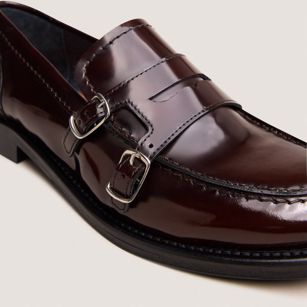 Mocassins Denora Cuir Glace Marron