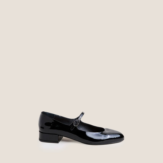 Salomes/babies Desance Vernis Noir