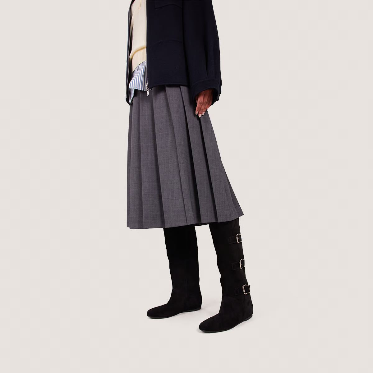 Bottes Deuzio Croute Noir