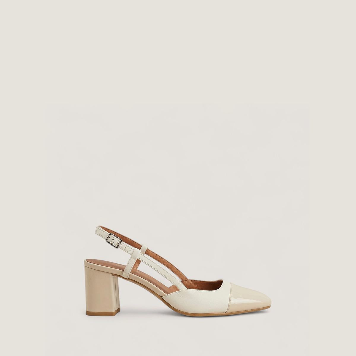 Women's Shoes Dhapop Vernis Patent Leather - -------------------------------------------------------------------------------------------Ecru Ecru-Ecru