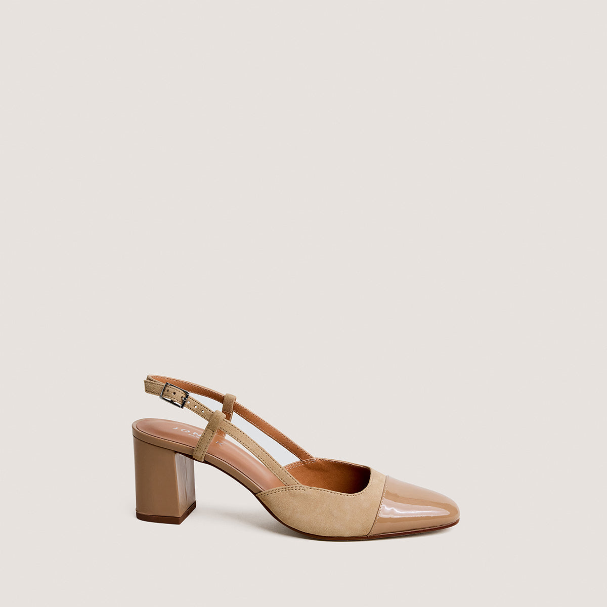 Women Sandals Premium Patent Vernis And Velour - ---------------------------------------------------------------------Camel Camel-Camel
