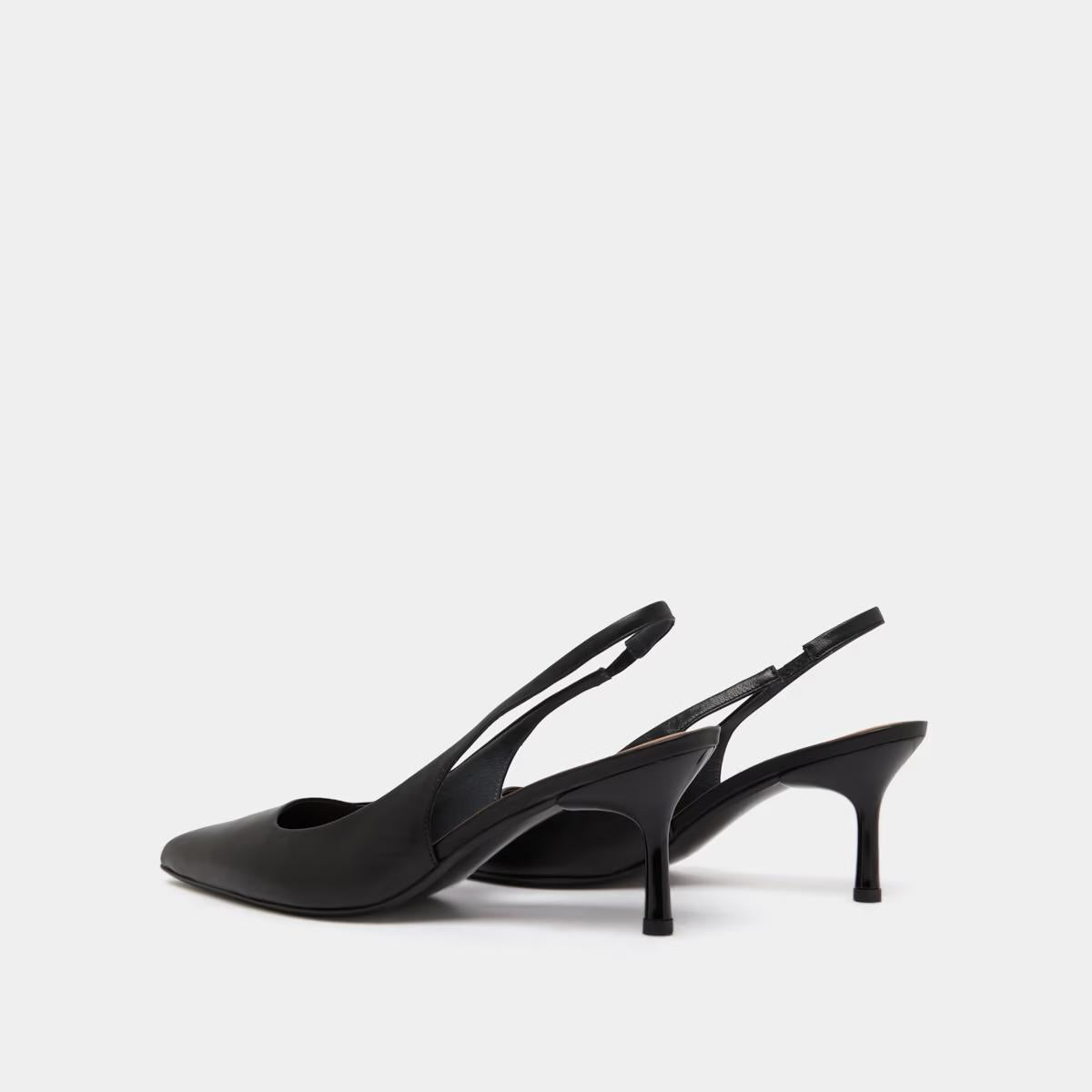 Escarpins Diamantine Cuir Noir