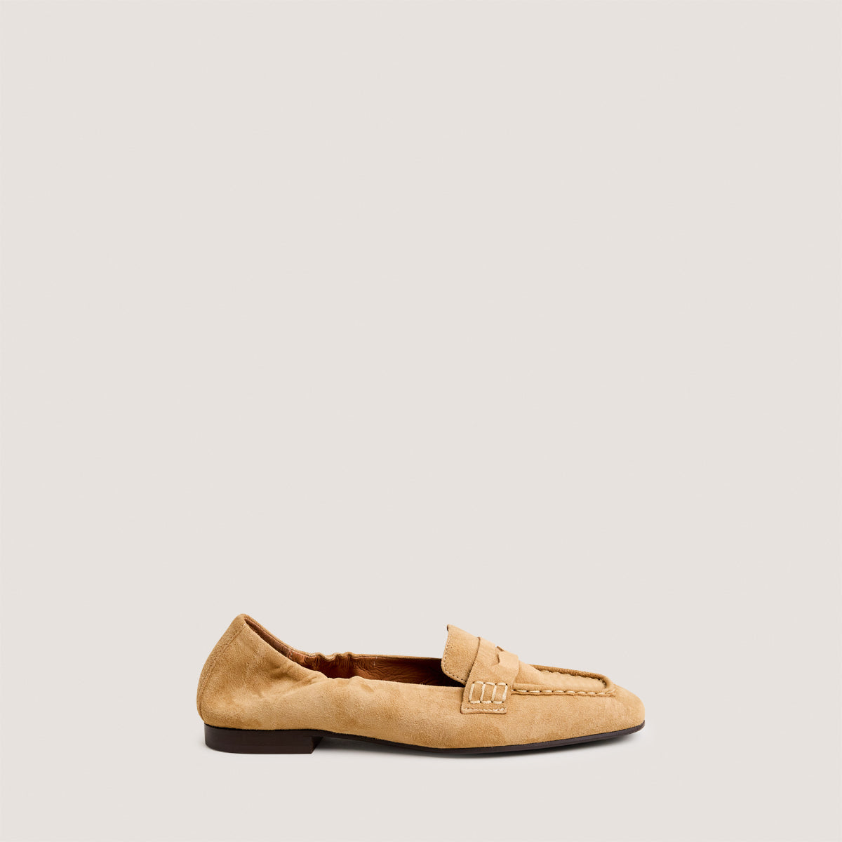 Mocassins Digital Velours Camel