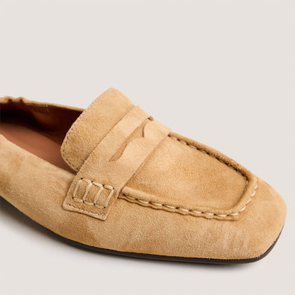 Mocassins Digital Velours Camel
