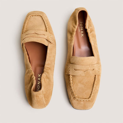 Mocassins Digital Velours Camel