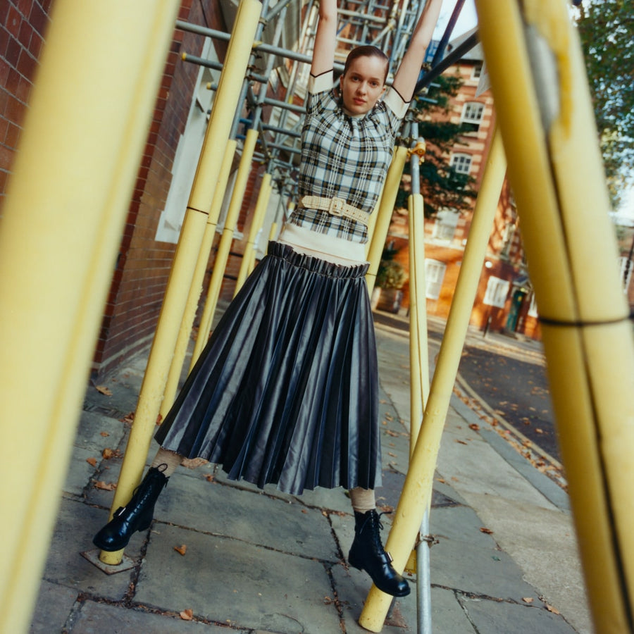 Boots Disabelle Cuir Noir