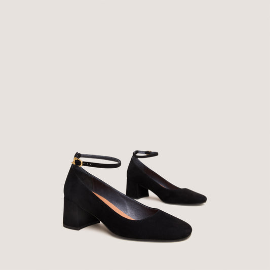 Salomes/babies Ditto Velours Noir