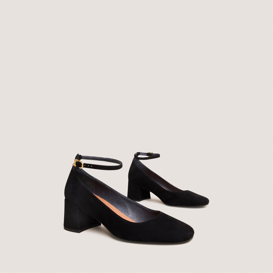 Salomes/babies Ditto Velours Noir