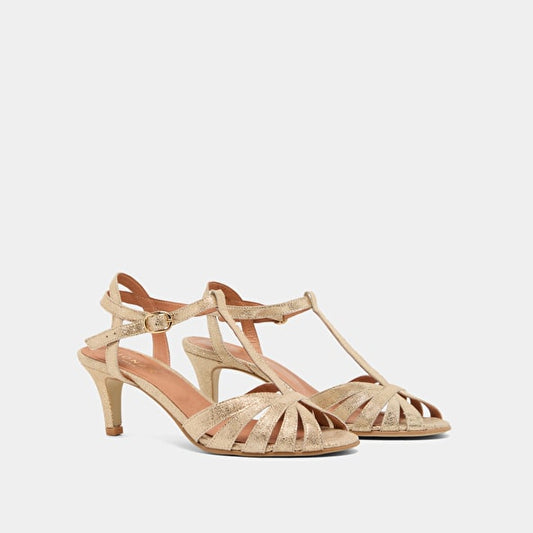 Escarpins Doliate Velours Lami Platine