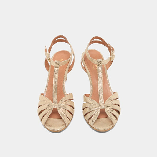 Escarpins Doliate Velours Lami Platine