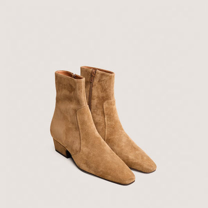 Jonak | Domaine Tobacco Boots - Crust Finish Tabac