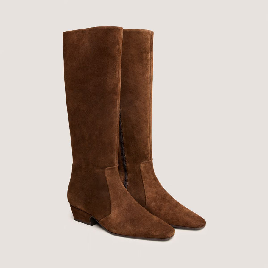 Bottes Domia Croute Marron