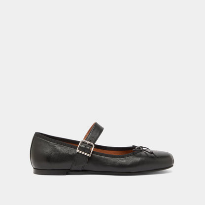 Ballerines Dominante Cuir Noir