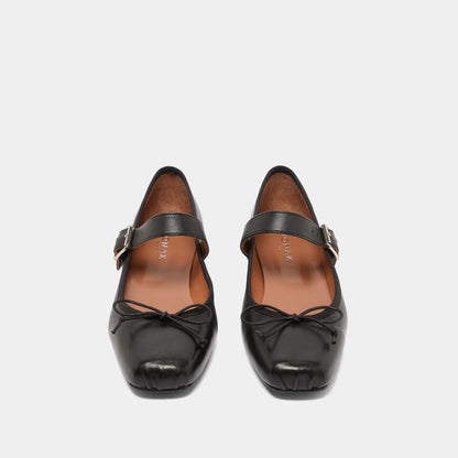 Ballerines Dominante Cuir Noir