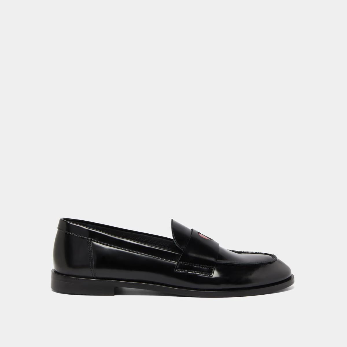 Mocassins Donjuan Cuir Glace Noir