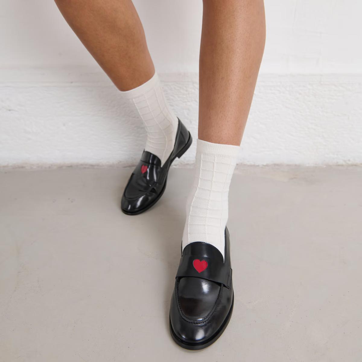 Mocassins Donjuan Cuir Glace Noir