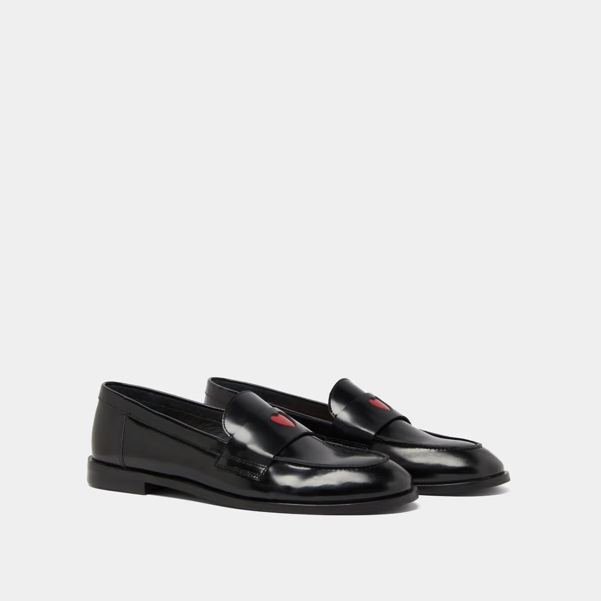 Mocassins Donjuan Cuir Glace Noir