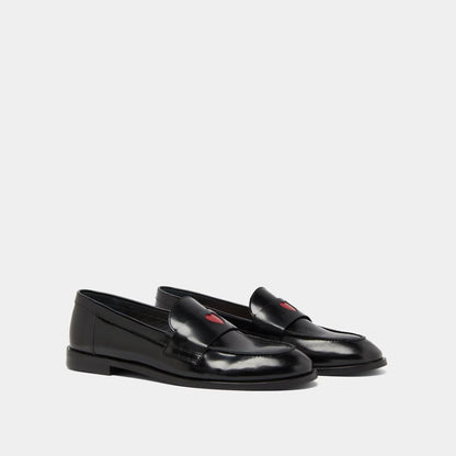 Mocassins Donjuan Cuir Glace Noir