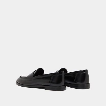 Mocassins Donjuan Cuir Glace Noir