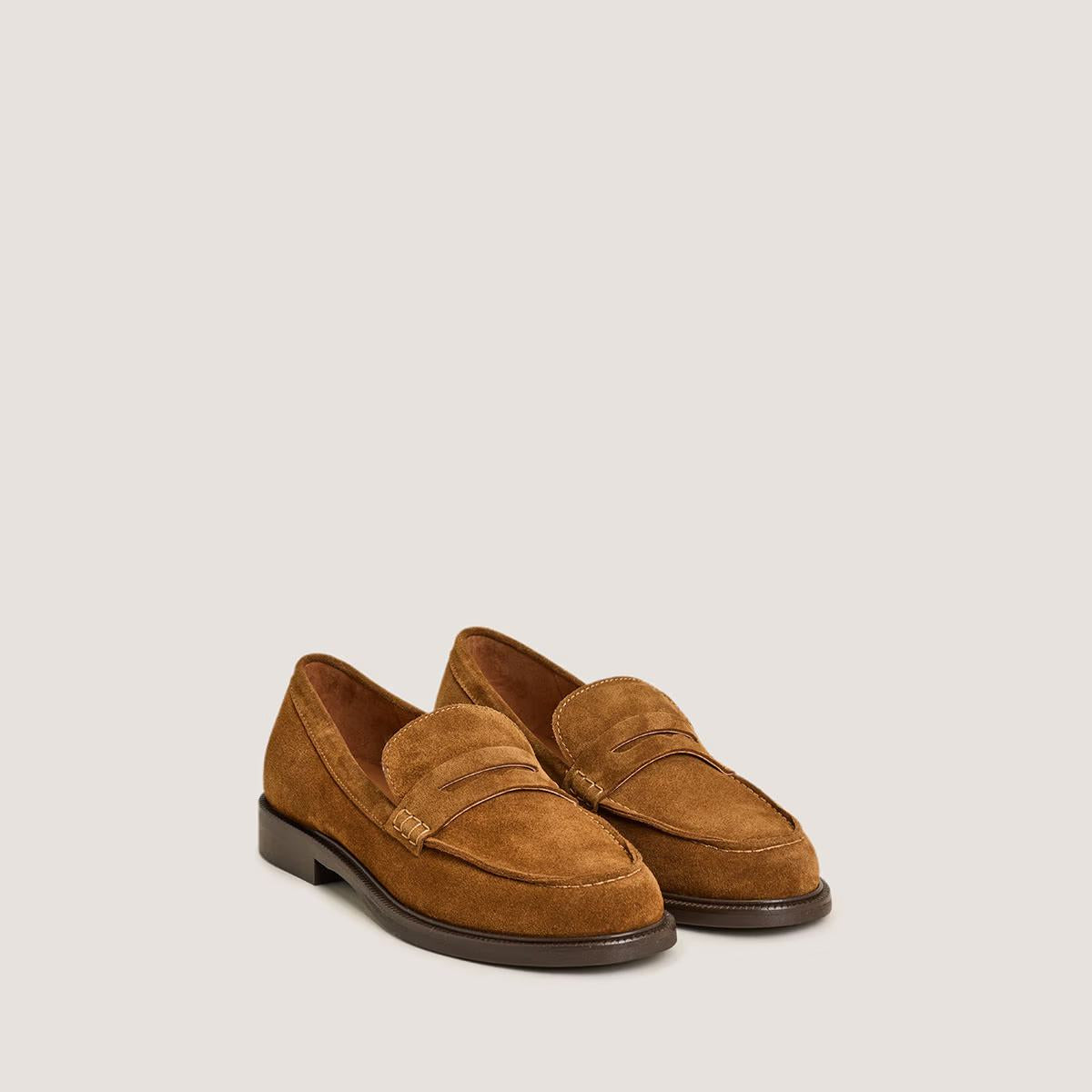Mocassins Dracula Croute Cognac