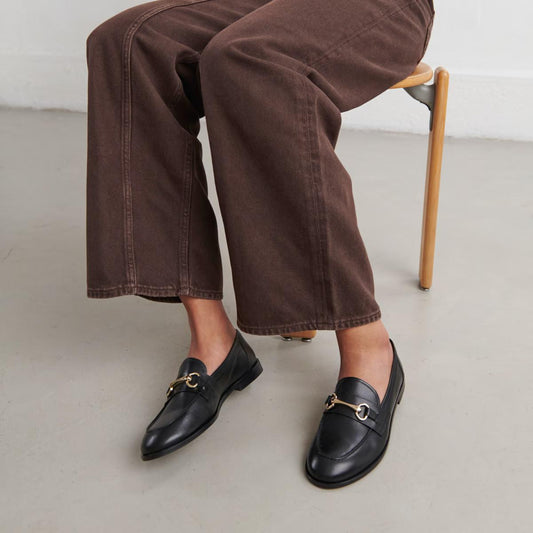 Mocassins Draguignan Cuir Noir