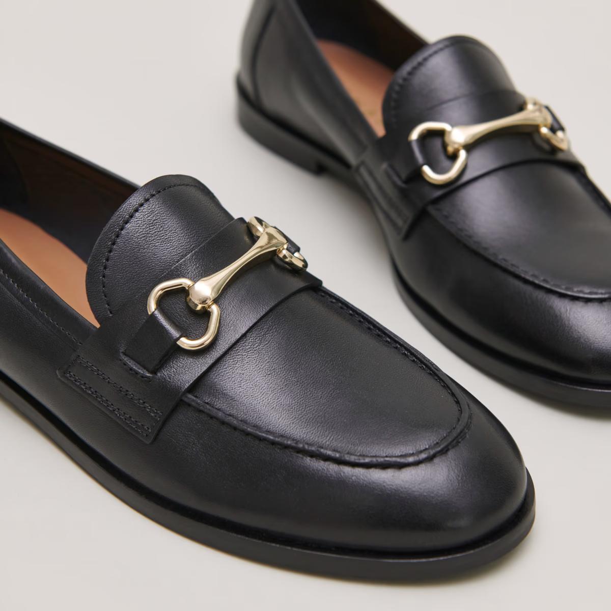 Mocassins Draguignan Cuir Noir