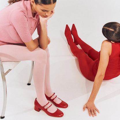 Women's Salome Sandal Varnished Leather - Rouge-Berry