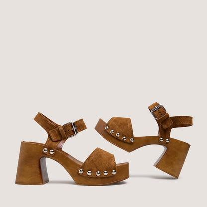 Sandales Elodie Croute Cognac