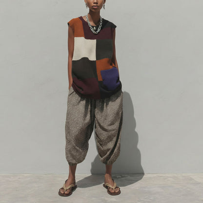 Plagettes Emeline Cuir Cacao