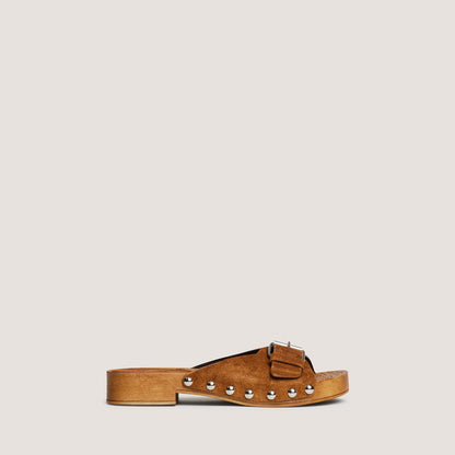 Mules Enora Croute Cognac