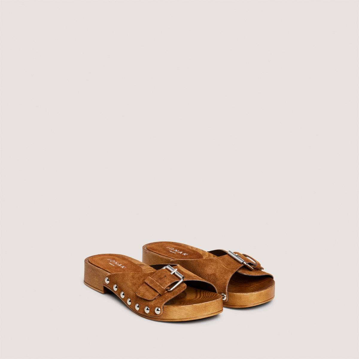 Mules Enora Croute Cognac