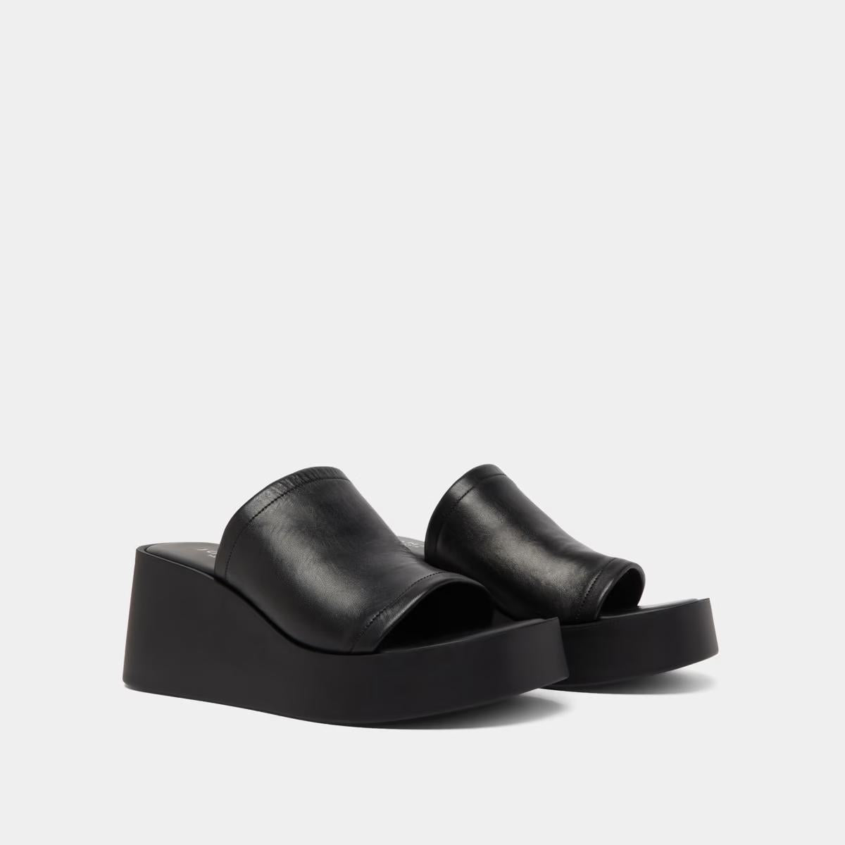 Mules Eugene Cuir Noir