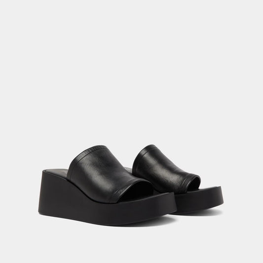 Mules Eugene Cuir Noir