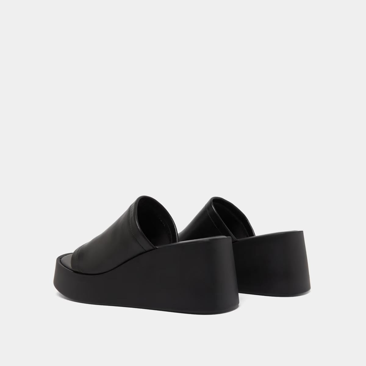 Mules Eugene Cuir Noir